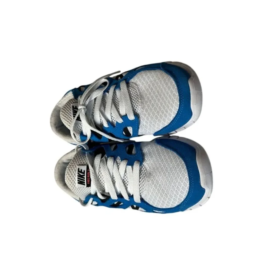 Nike Free Run 2 Women's‎ Athletic Shoes Blue White Red Running Training Sneakers
